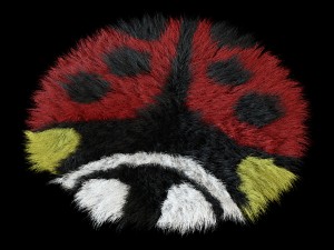 carpet ladybug children Modèle 3D