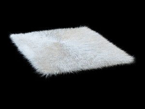 carpet longe pile 3D Model