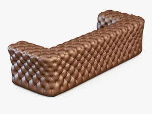 sofa capito 3D Model