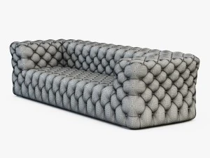 sofa capito 3D Model