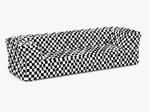 sofa capito 3D Model