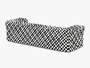 sofa capito 3D Model