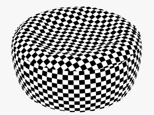 pouf easy Model 3D