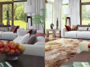 living room v-ray interior scene 3D Model