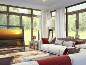 living room v-ray interior scene 3D Model