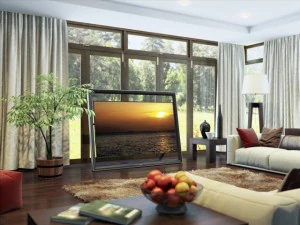 living room v-ray interior scene 3D Model