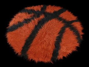 carpet round basketball 3D Model