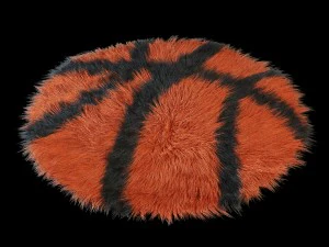 carpet round basketball 3D Model