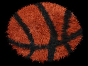 carpet round basketball Modello 3D