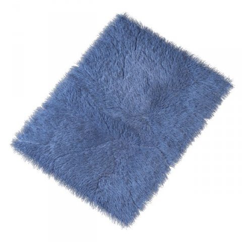 carpet with long pile Model 3D .c4d .max .obj .3ds .fbx .stl .blend 