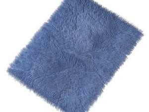 carpet with long pile 3D Model