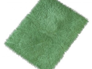 carpet with long pile Model 3D