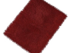 carpet with long pile Model 3D