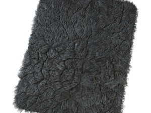 carpet with long pile 3D Модель
