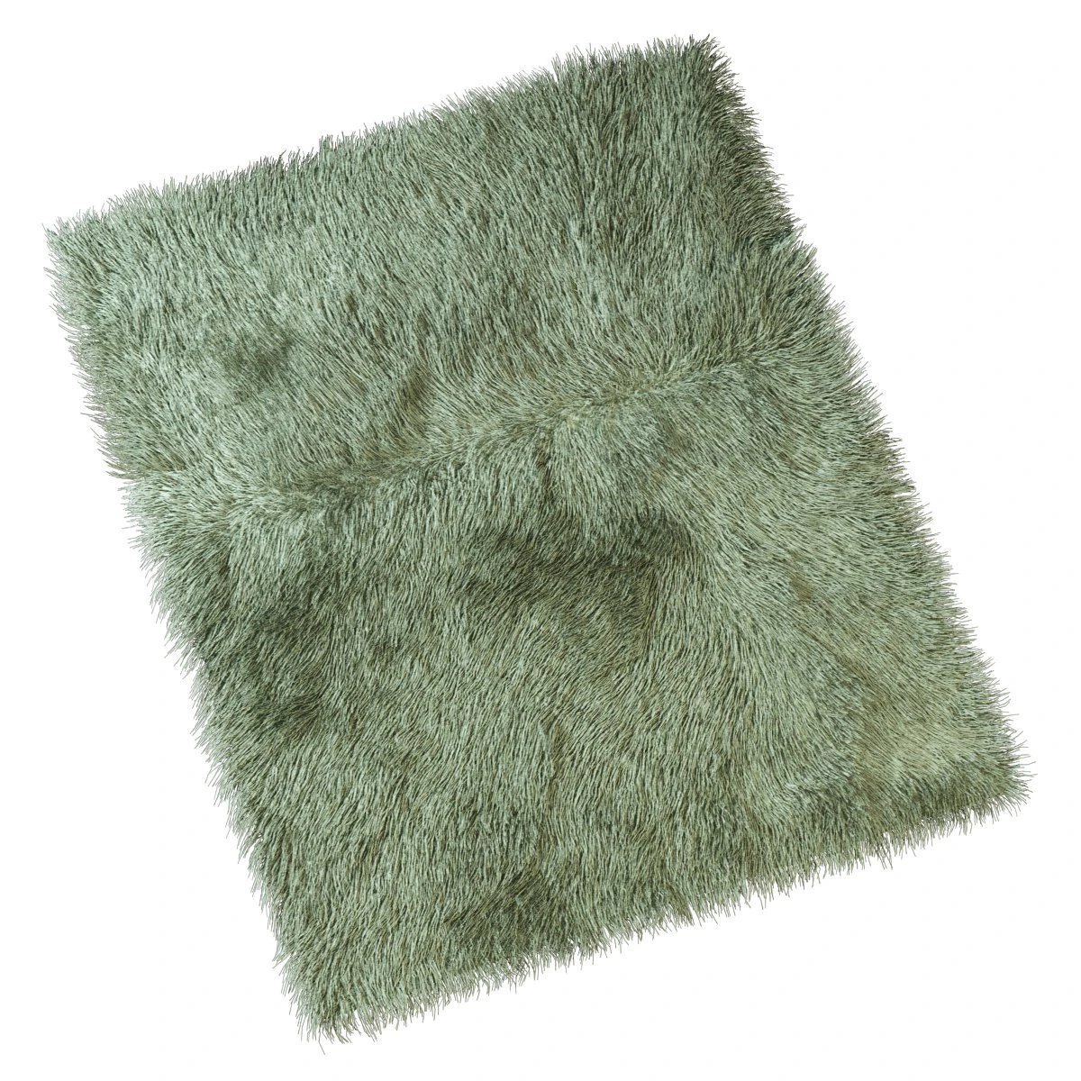 carpet with long pile 3D Model .c4d .max .obj .3ds .fbx .stl .blend 