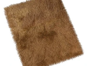 carpet with long pile 3D Model