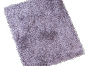 carpet with long pile 3D Model