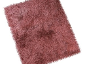 carpet with long pile Modelo 3D
