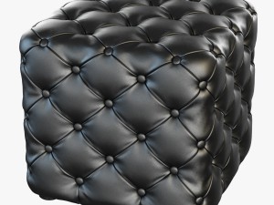 pouf porada alcide 3D Model