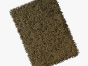 パイルの深いカーペット 3Dモデル