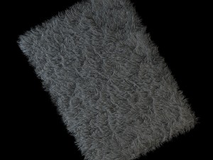 deep-piled carpet Model 3D