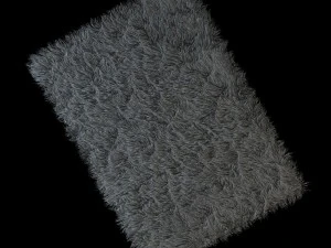 hoogpolig tapijt 3D Model