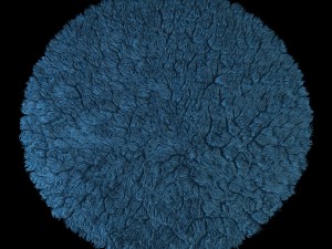 round rug 3D Model