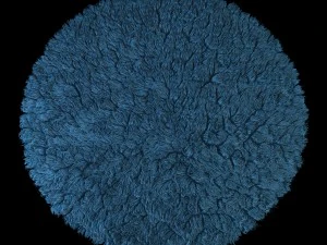 round rug 3D Model