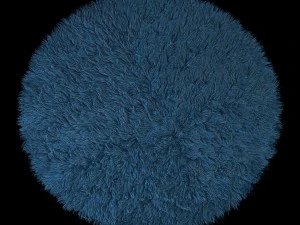 round rug 3D Model