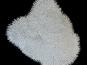 Haut langhaarig 3D Modell