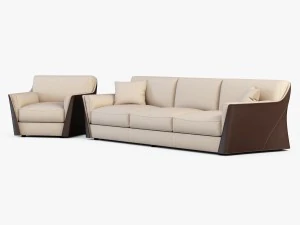 sofa vittoria 3D Model