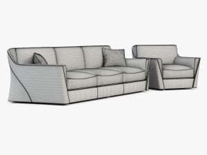 sofa vittoria 3D मॉडल