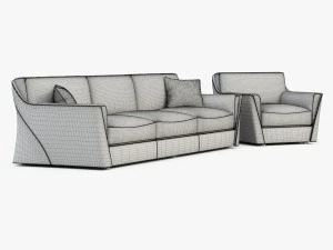 sofa vittoria 3D Model