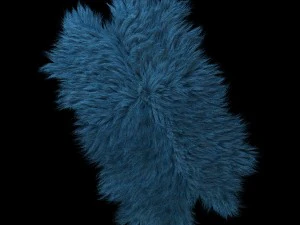 skin longhair 3D Model