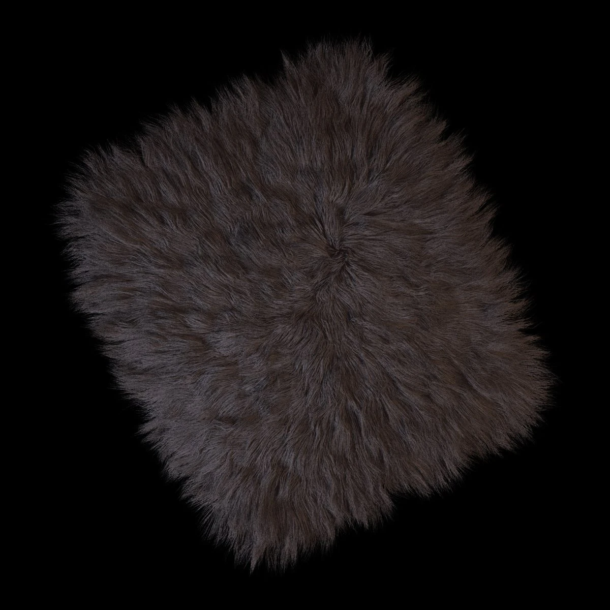 carpet of sheep skins 3D Model .c4d .max .obj .3ds .fbx .stl .blend 