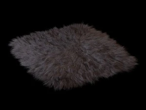 carpet of sheep skins 3D Model