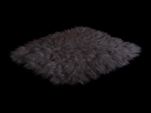 carpet of sheep skins Modelo 3D