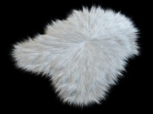 sheep skin longhair 3D 模型