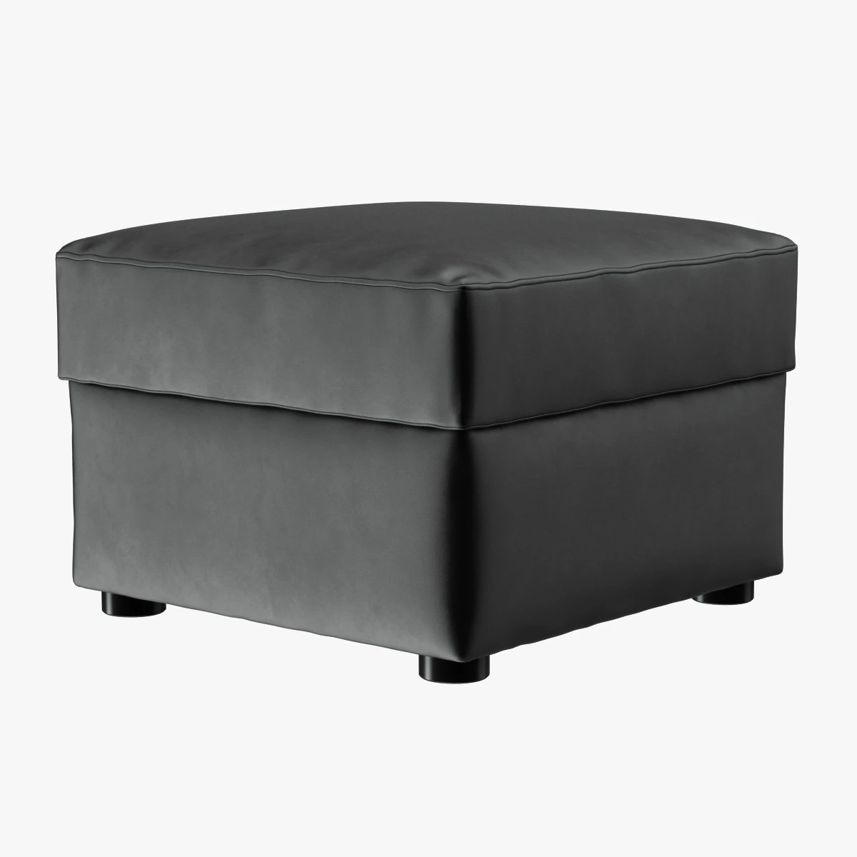 pouf scrigno 3D Model .c4d .max .obj .3ds .fbx .stl .blend