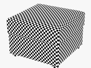 pouf scrigno 3D Model