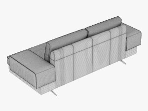 sofa derby Modelo 3D