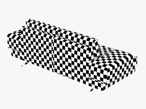 sofa derby Modelo 3D