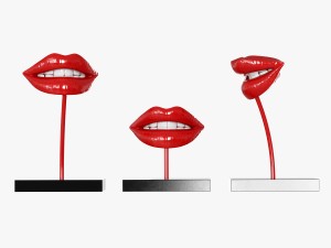 figurine lips Modèle 3D