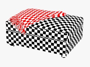 pouf montenapo 3Dモデル