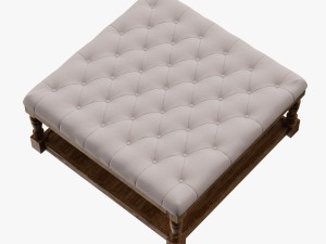 pouf dialma brown mobili db001578 Modelo 3D