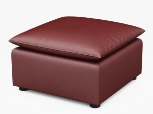 pouf area line bo 12 3D Model