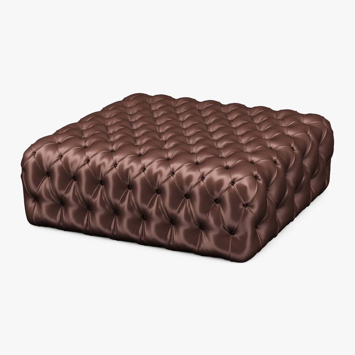 pouf 3D Model .c4d .max .obj .3ds .fbx .stl .blend 