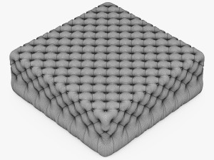 pouf Modelo 3D