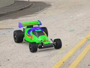 car racing 3D Model