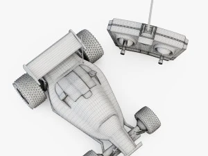 car racing 3D Model